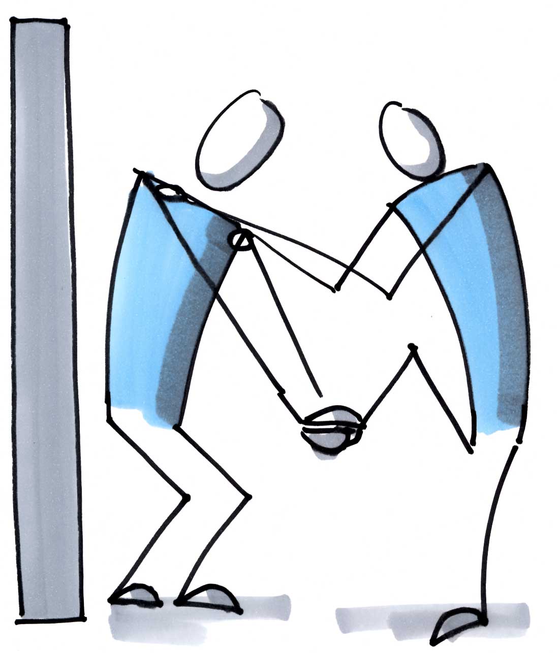 Illustration für Hilfestellungen jeglicher Art während der Unternehmensgründung Illustration für Hilfestellungen jeglicher Art während der Unternehmensgründung