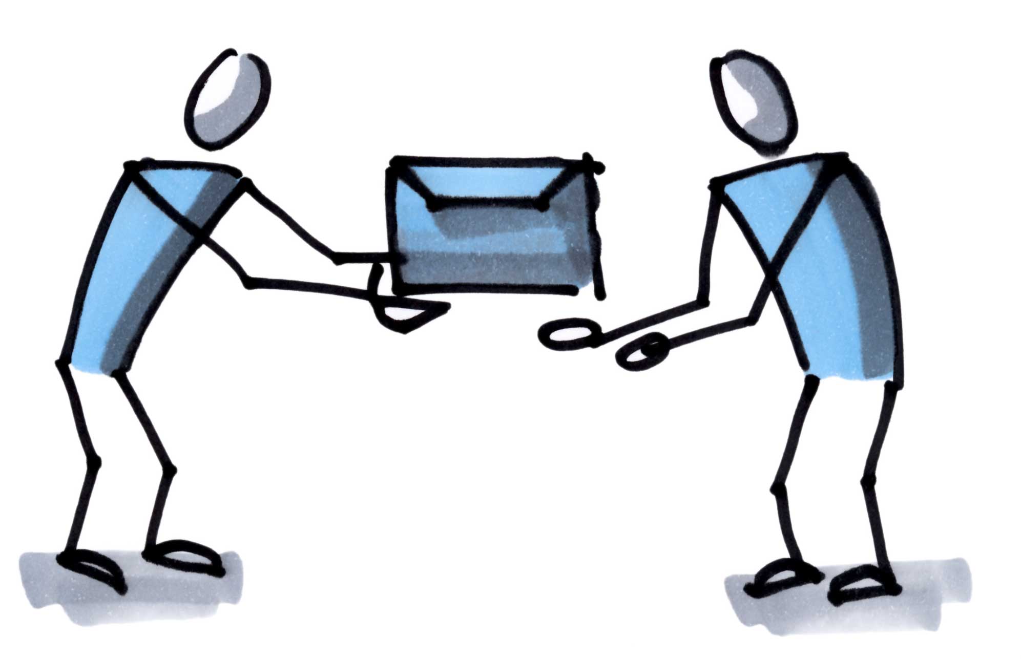 Illustration für Transferleistungen jeglicher Art während der Unternehmensgründung Illustration für Transferleistungen jeglicher Art während der Unternehmensgründung