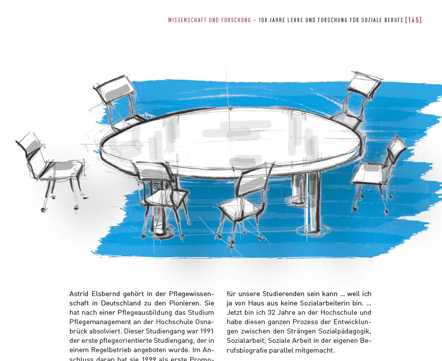 Besprechungstisch mit Stühlen